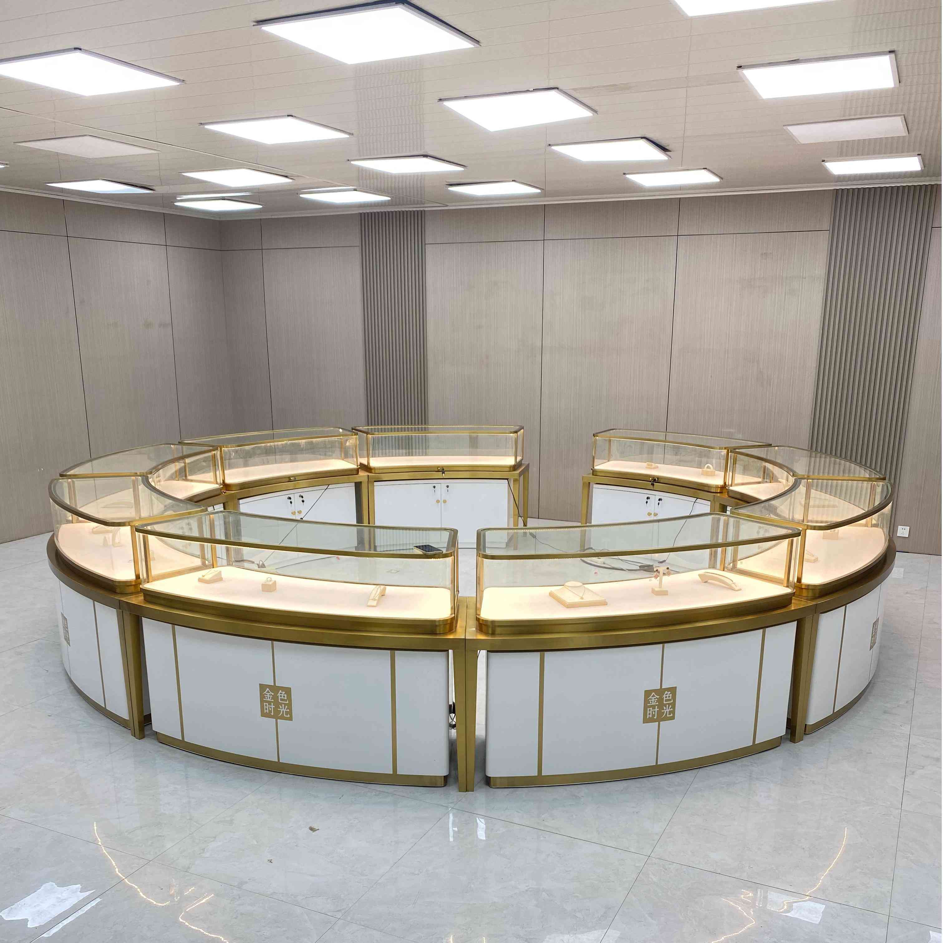 Gabinete de exibição de jóias do shopping