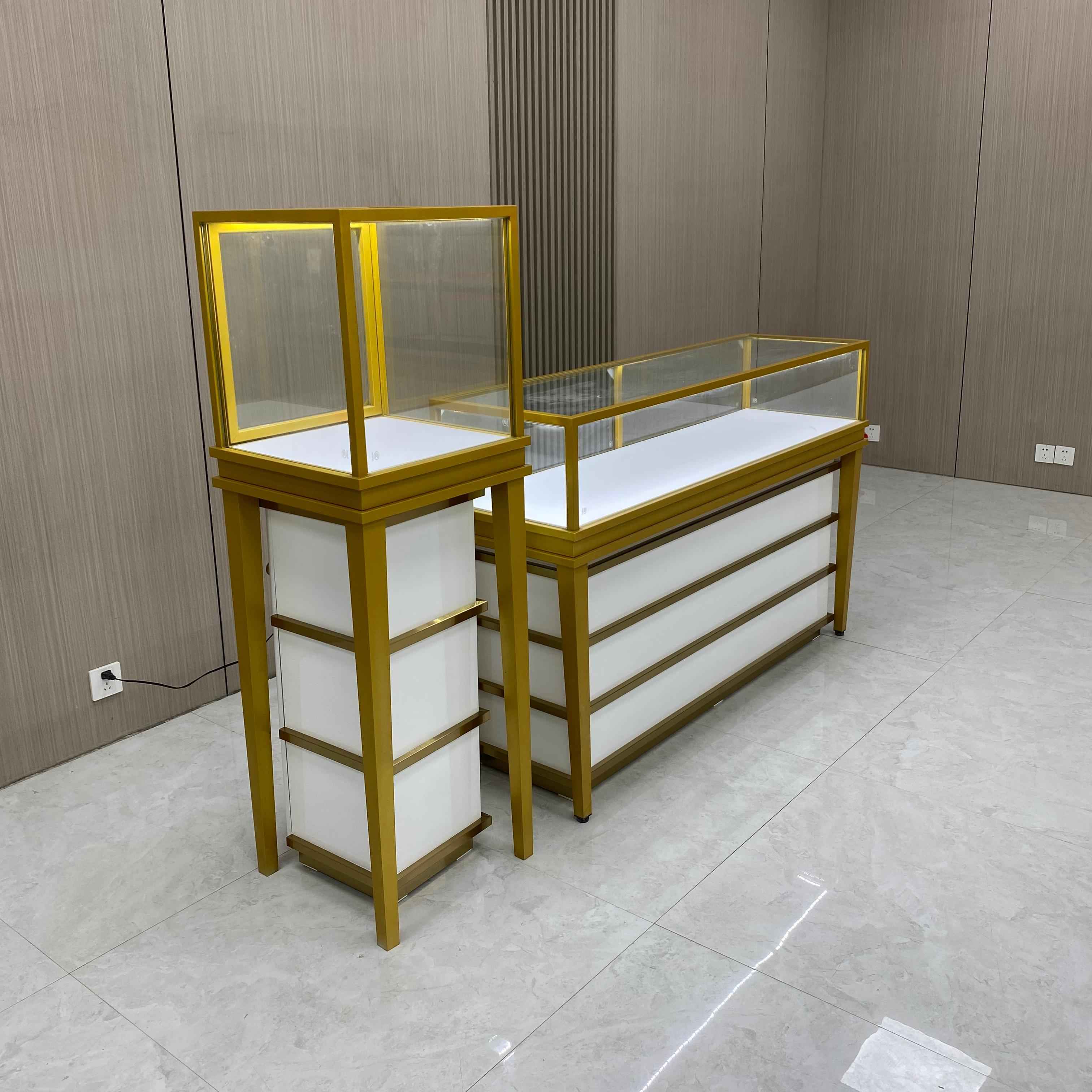Armário de exibição de vidro personalizado