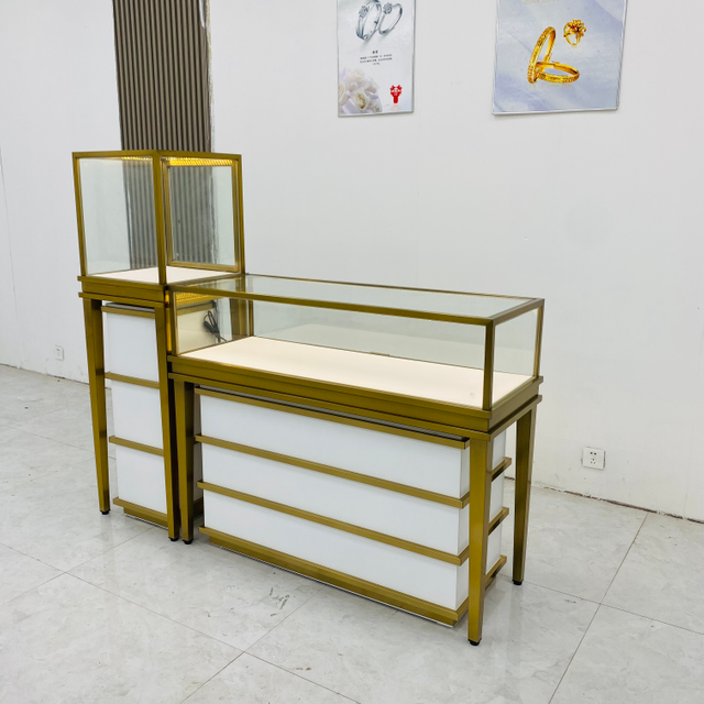 Armário de exibição de vidro personalizado