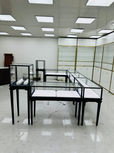 Armário de exibição de jóias de varejo