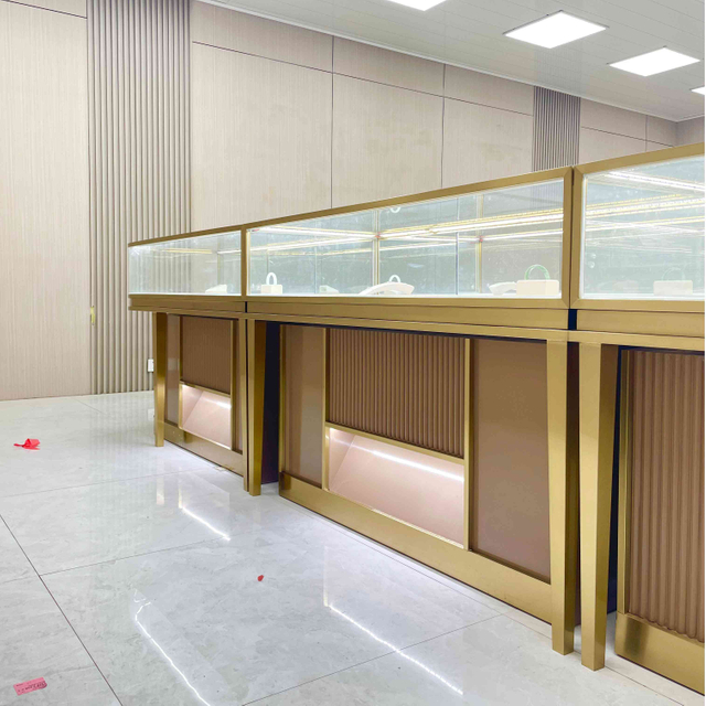 Armário de exibição de jóias comerciais